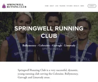 Springwellrunners.co.uk(Springwell Running Club) Screenshot