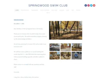 Springwoodswimclub.com(SPRINGWOOD SWIM CLUB) Screenshot