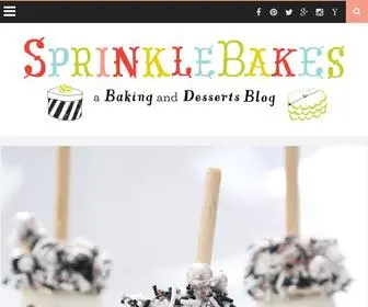 Sprinklebakes.com(Sprinkle Bakes) Screenshot