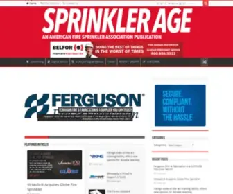 Sprinklerage.com(Sprinkler Age Magazine) Screenshot