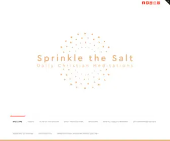 Sprinklethesalt.com(Sprinkle the Salt) Screenshot