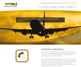 Sprint-Aviation.com(Sprint Aviation) Screenshot