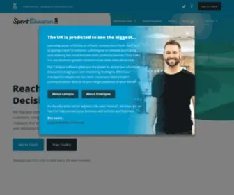 Sprint-Education.co.uk(Sprint Education) Screenshot