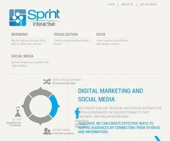 Sprint-Interactive.com(Digital Marketing Agency) Screenshot