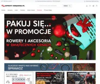 Sprint-Rowery.pl(Sklep rowerowy online) Screenshot