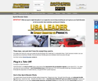 Sprintboostersales.com(USA Leader In Sprint Booster Sales) Screenshot