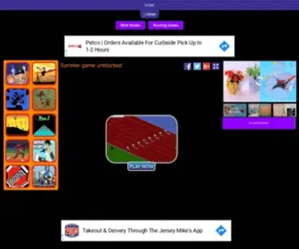 Sprinter-Game.com(Contact Support) Screenshot