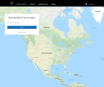 Sprinter.com(Mercedes-Benz Vans) Screenshot