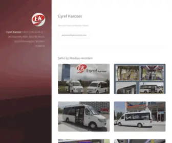 Sprinterminibus.com(ESREF KAROSER) Screenshot