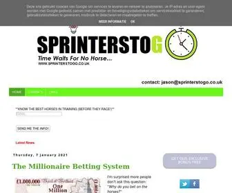 Sprinterstogo.co.uk(Sprinterstogo) Screenshot