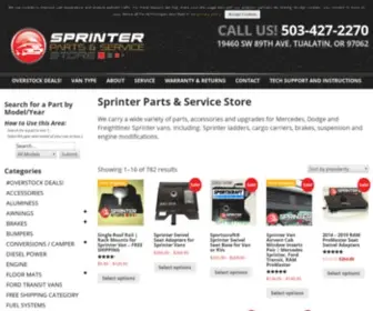 Sprinterstore.com Screenshot