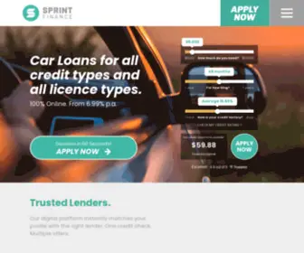 Sprintfinance.co.nz(Sprintfinance) Screenshot