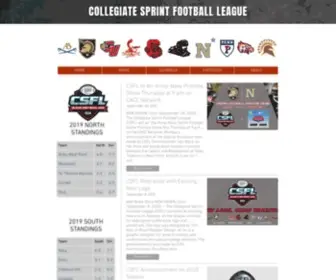 Sprintfootball.com(Csfl) Screenshot