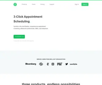 Sprintful.com(Modern Appointment Scheduling Software) Screenshot