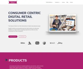 Sprintingretail.com(Consumer centric digital retail solutions) Screenshot