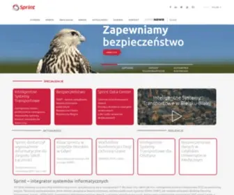 Sprint.pl(Integracja systemów teleinformatycznych) Screenshot