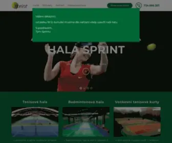 Sprinttenis.cz(Tenisová) Screenshot
