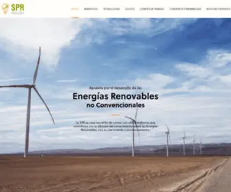 SPR.org.pe(Asociación Peruana de Energías Renovables) Screenshot