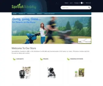 Sproutability.co.za(SproutAbility) Screenshot