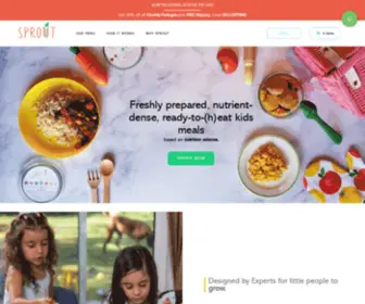 Sprout.ae(Revolutionizing food through science) Screenshot