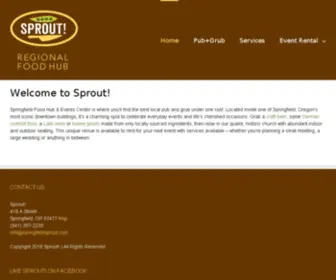 Sproutfoodhub.org(Slot777) Screenshot