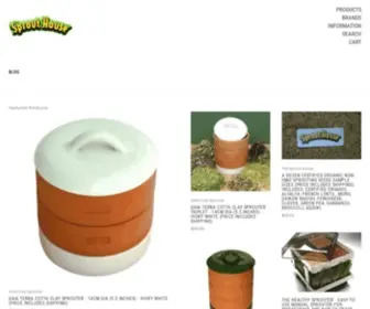 Sprouthouse.com(Organic Sprouting Seeds) Screenshot