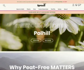 Sproutl.com(Learn how to garden with sproutl. our gardening learning hub) Screenshot