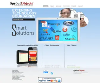 Sproutobjects.com(Sproutobjects) Screenshot