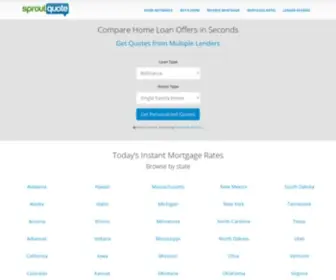 SproutQuote.com(Insurance & Home Services Quotes from Top Providers) Screenshot