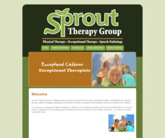 Sprouttherapygroup.com(Sprouttherapygroup) Screenshot