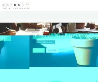 Sproutventures.ca(Social Enterprise) Screenshot