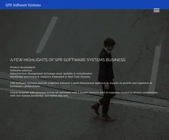 SPrsoftwaresystems.com(SPR Software Systems) Screenshot