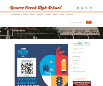 Sprucecreekhigh.com(Spruce Creek High School) Screenshot