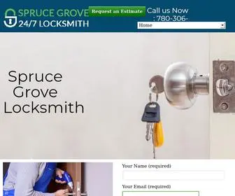 Sprucegrove247Locksmith.ca(Spruce Grove Locksmith & Lock Repair Services) Screenshot