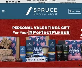 Spruceshaveclub.com(Shaving Kit) Screenshot