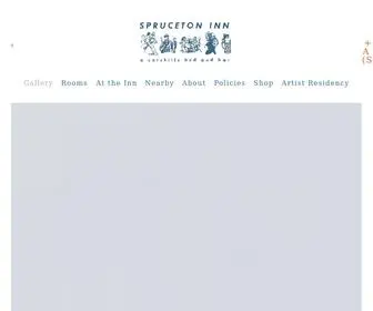 Sprucetoninn.com(SPRUCETON INN) Screenshot