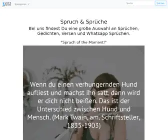 Spruch-Sprueche.de(Sprüche) Screenshot