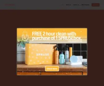 Spruseclean.com(Spruse Home Clean) Screenshot