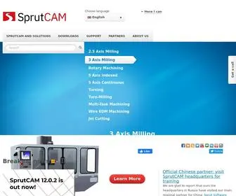 Sprutcam.com(Sprut Technology) Screenshot