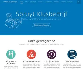 Spruytklusbedrijf.nl(Spruyt Klusbedrijf) Screenshot