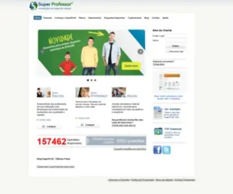 SPrweb.com.br(SuperProfessor :: Banco de questões para professores) Screenshot