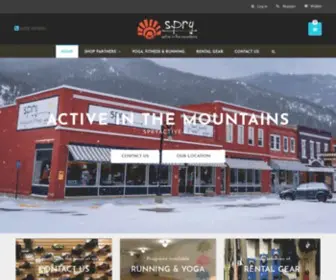 SPryactive.ca(Running, Hiking, Skiing, Snowshoeing) Screenshot