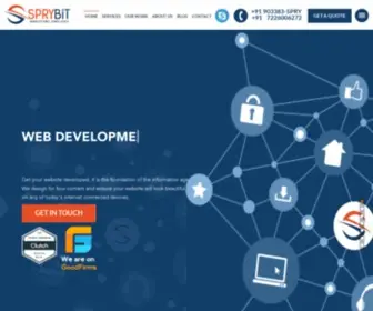 SPRybit.com(Web, Mobile App & Ecommerce Development Company) Screenshot