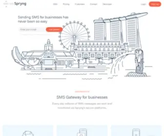 SPRYNG.sg(Test Spryng For Free Now) Screenshot