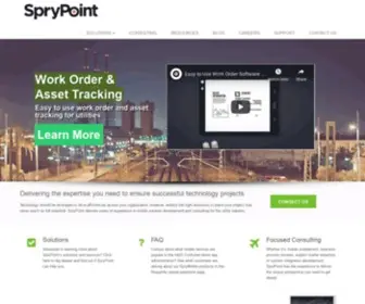 SPRypoint.com(SpryPoint) Screenshot