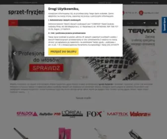 SPrzet-FRYzjerski.pl(Sprzęt fryzjerski) Screenshot