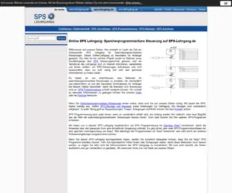 SPS-Lehrgang.de(SPS Programmierung) Screenshot