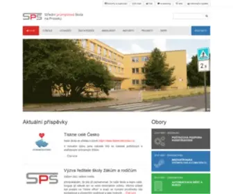 SPS-Prosek.cz(Střední) Screenshot