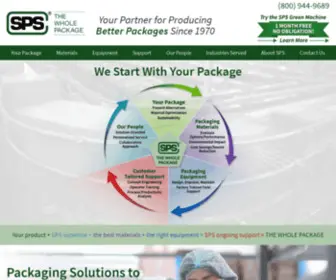 SPS70.com(Shrink Packaging Systems Corp) Screenshot