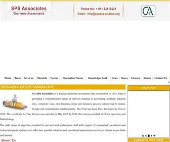 Spsassociates.org(spsassociates) Screenshot